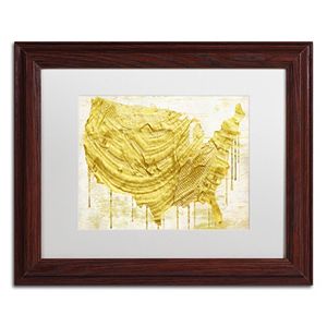 Trademark Fine Art American Dream III Traditional Framed Wall Art