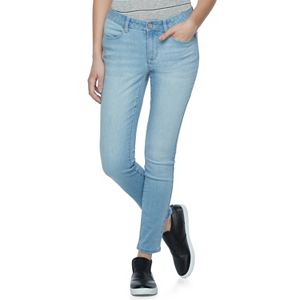 Juniors' SO® Ripped High Waist Ankle Jeggings