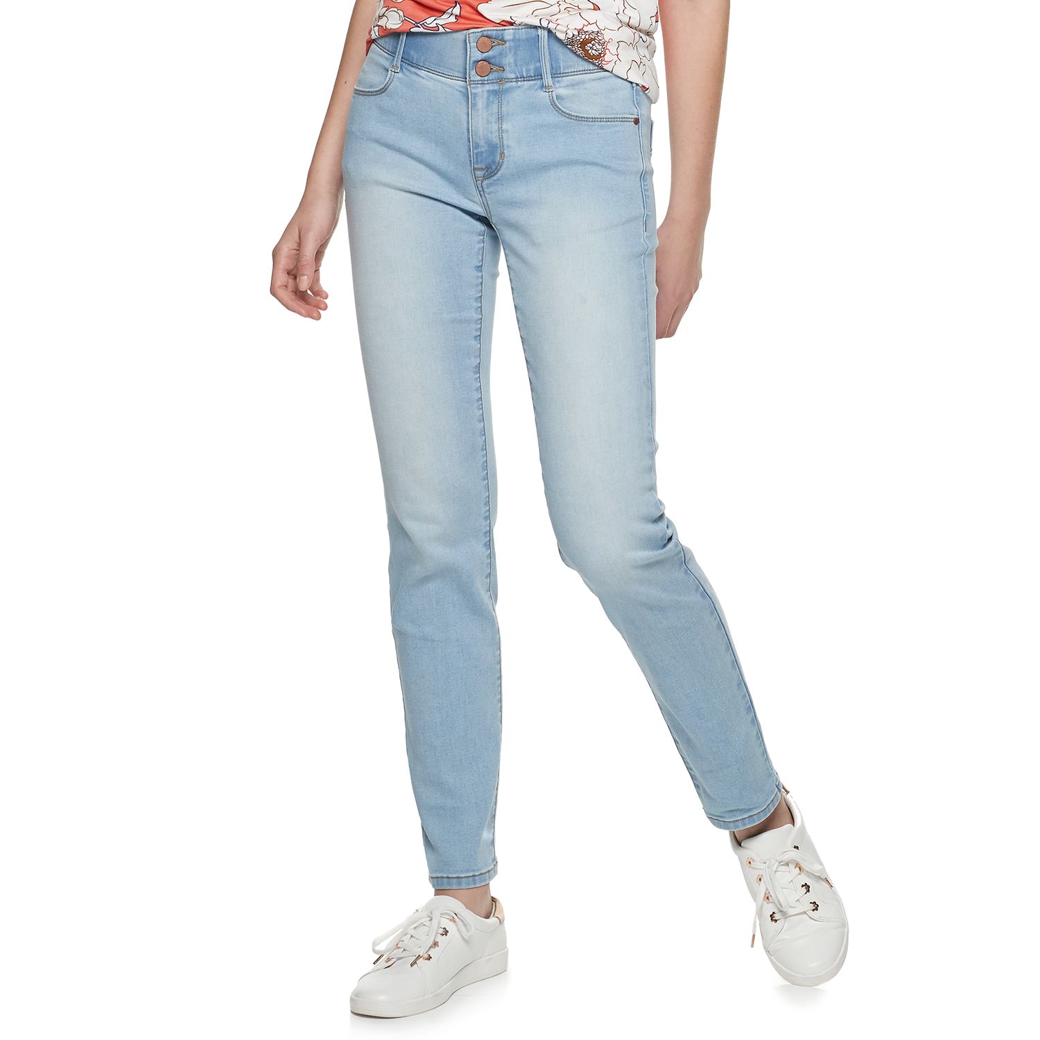 kohls tummy control jeans