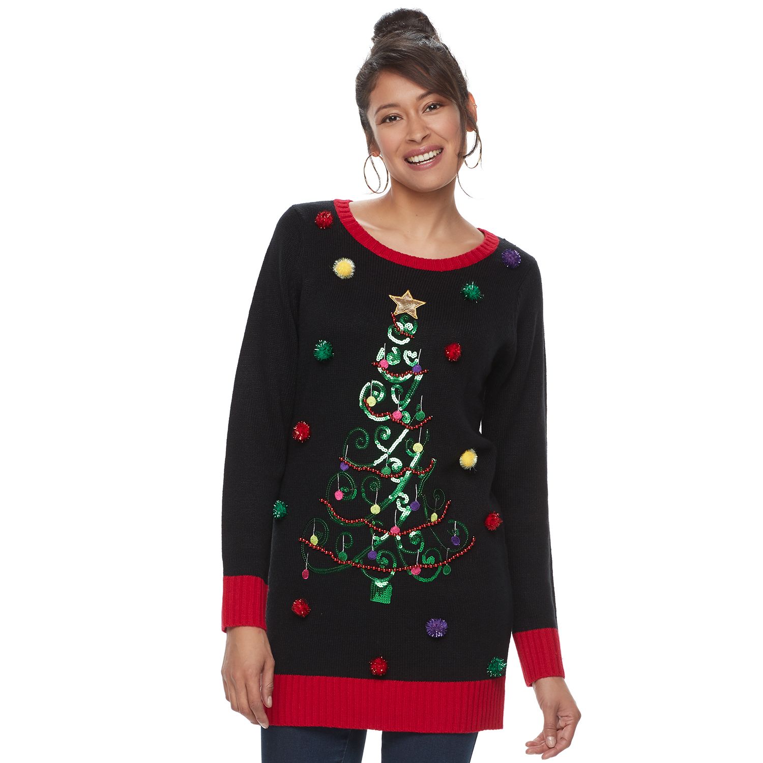 womens christmas sweaters kohls