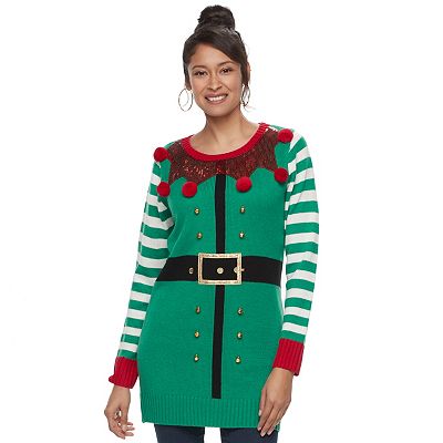 Christmas tunic sweater sales