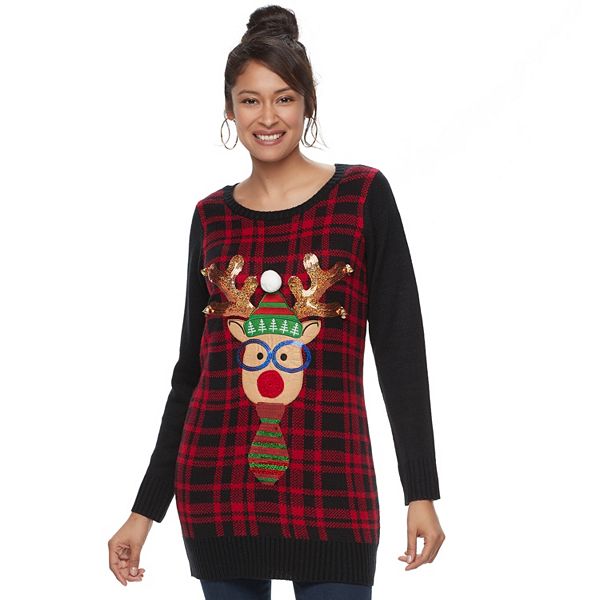 Women's Christmas Tunic Sweater