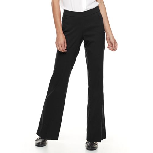 Petite Apt. 9® Brynn PullOn Bootcut Dress Pants