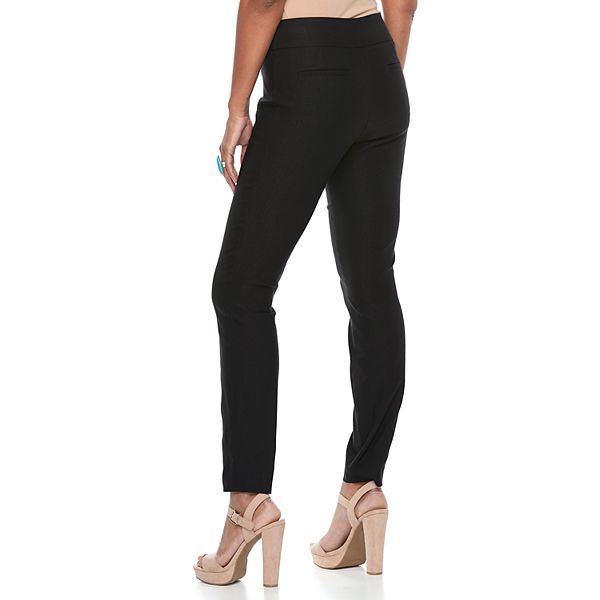 Women's Apt. 9® Brynn Midrise PullOn Skinny Dress Pants