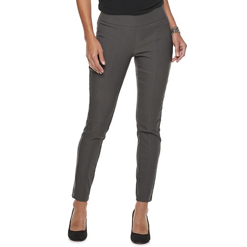 grey skinny dress pants womens