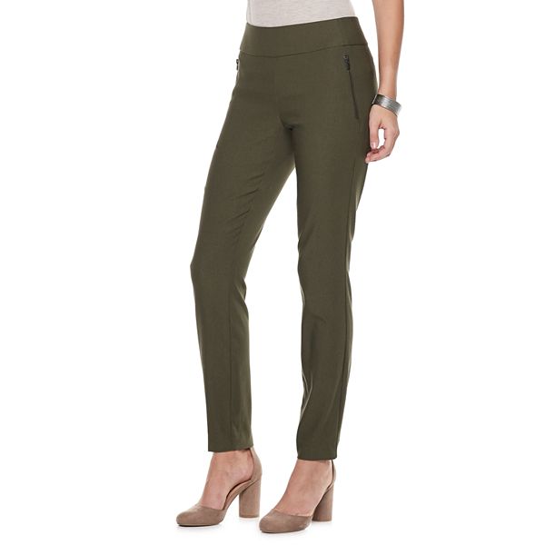 Women's Apt. 9® Brynn Midrise PullOn Skinny Dress Pants