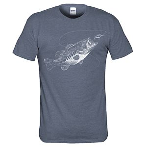 Men's Lost Creek Bass Fishing Tee