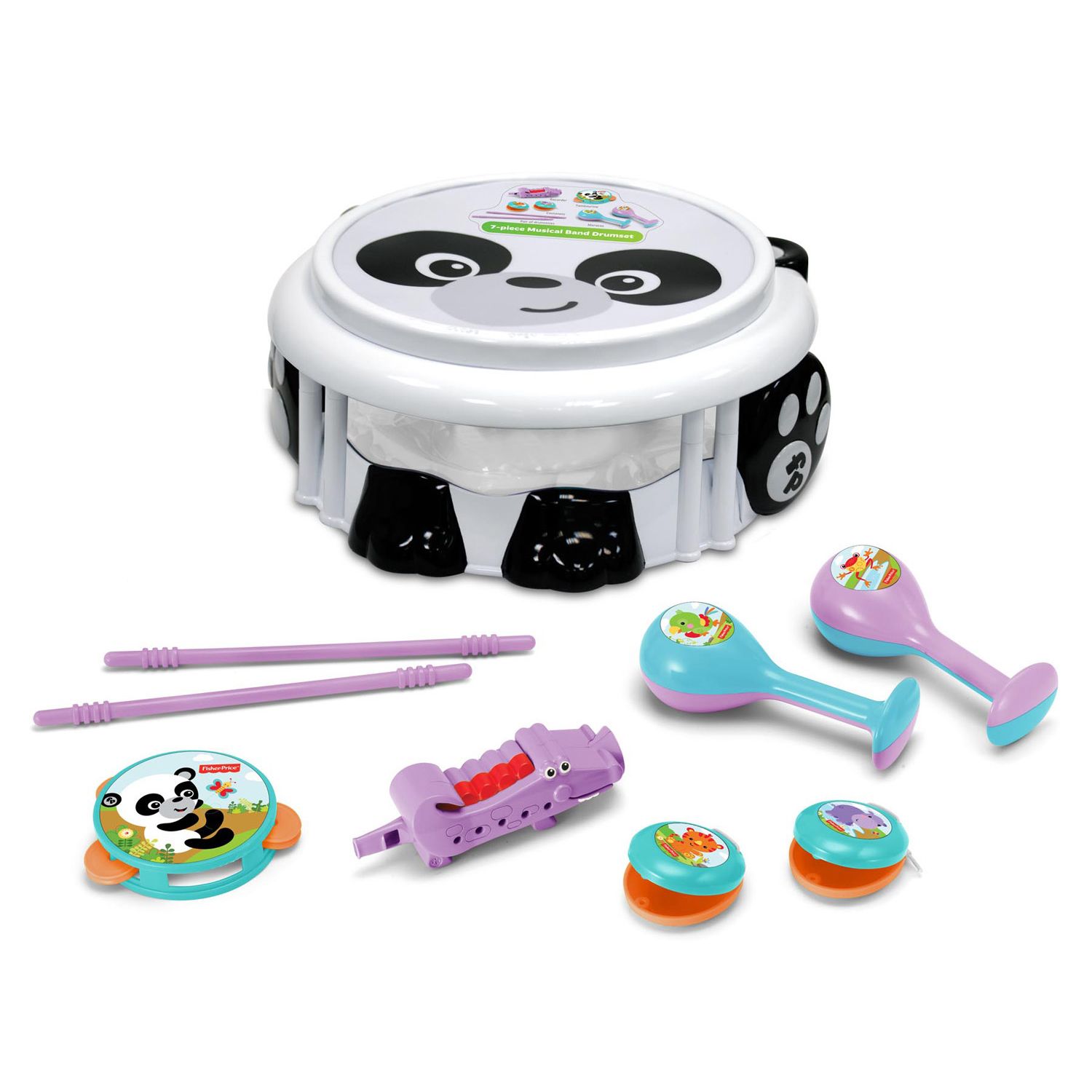 fisher price baby drum set