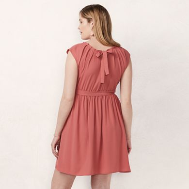 Maternity LC Lauren Conrad Pleated Fit & Flare Dress