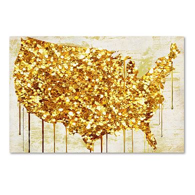 Trademark Fine Art American Dream IV Canvas Wall Art