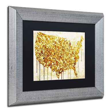 Trademark Fine Art American Dream IV Framed Wall Art