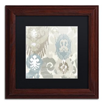 Trademark Fine Art Beach Curry I Traditional Framed Wall Art