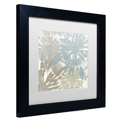 Trademark Fine Art Beach Curry II Black Framed Wall Art