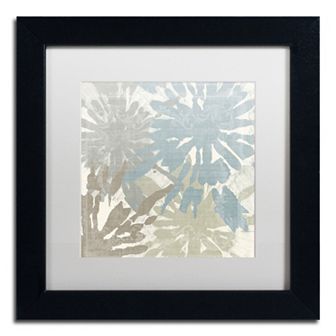 Trademark Fine Art Beach Curry II Black Framed Wall Art