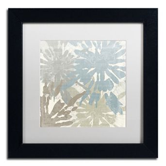 Trademark Fine Art Beach Curry II Black Framed Wall Art