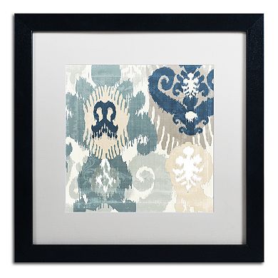 Trademark Fine Art Beach Curry III Black Framed Wall Art