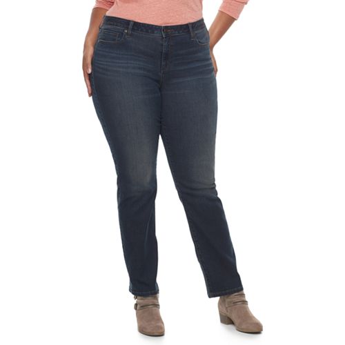 sonoma goods for life plus size jeans