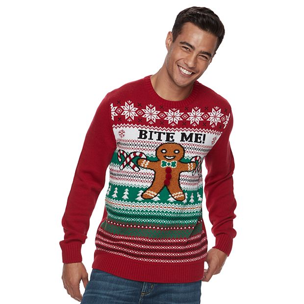 Gingerbread sales ugly sweater