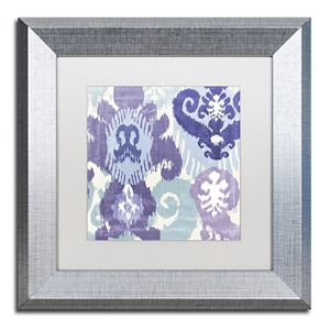 Trademark Fine Art Blue Curry I Framed Wall Art