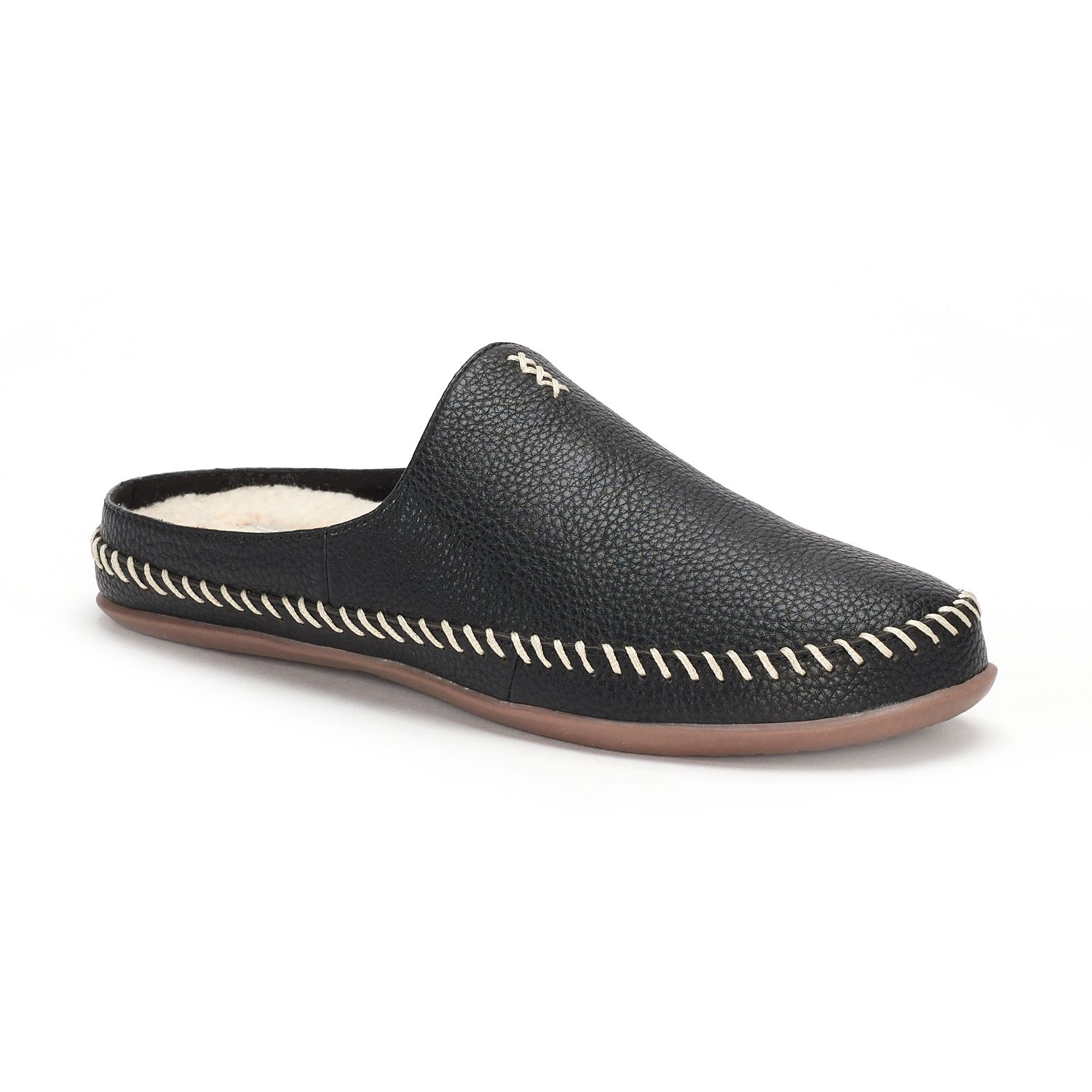 skechers leather slippers