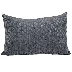 Grey Solid Chenille Throw Pillows Home Decor Kohl S