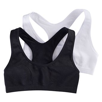 Girls 7-16 Maidenform® 2 pk Seamless Racerback Sports Bras