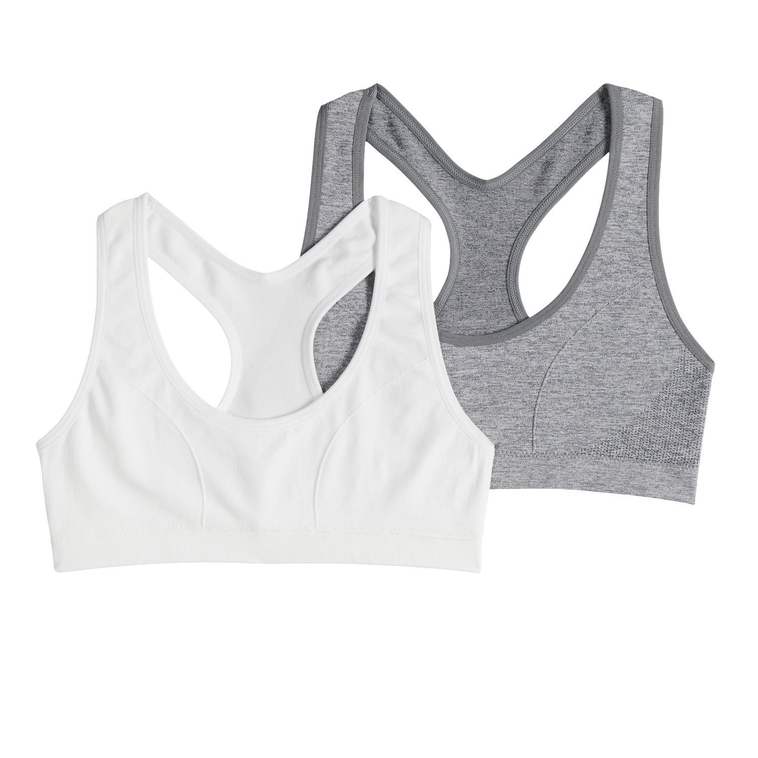 seamless racerback sports bra