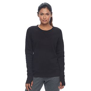 Petite Tek Gear® Crewneck Fleece Sweatshirt