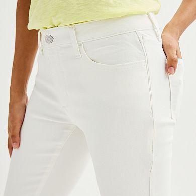 Women's Sonoma Goods For Life® Supersoft Stretch Midrise Skinny Jeans