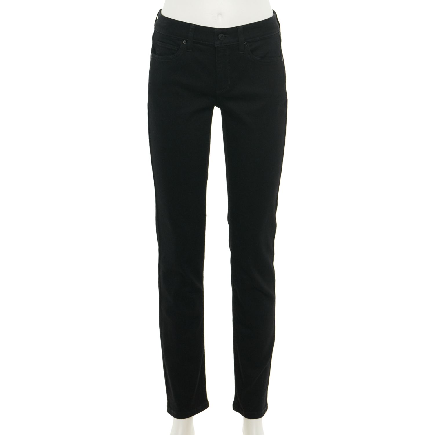 kohls womens black jeans