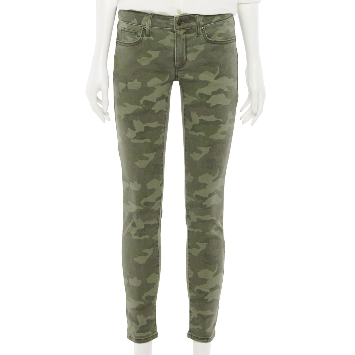 khaki green jeans ladies