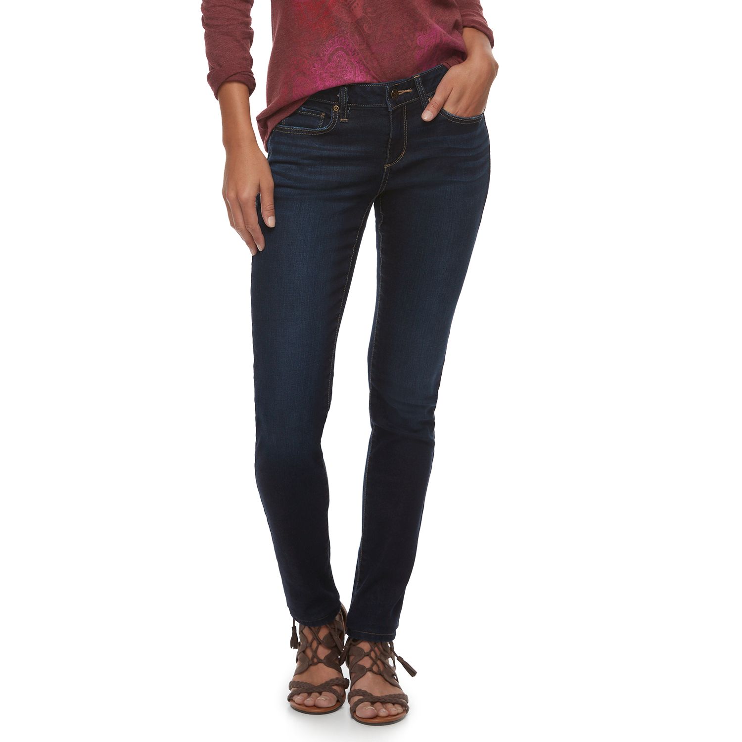 tight skinny ripped jeans