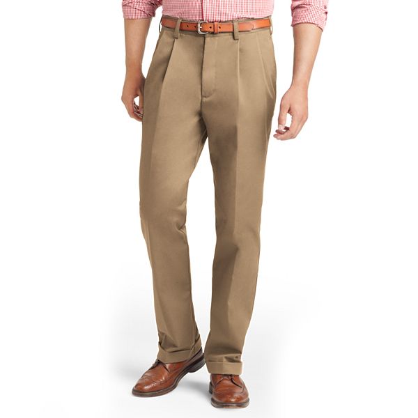 Big & Tall IZOD Pleated Chino Pants