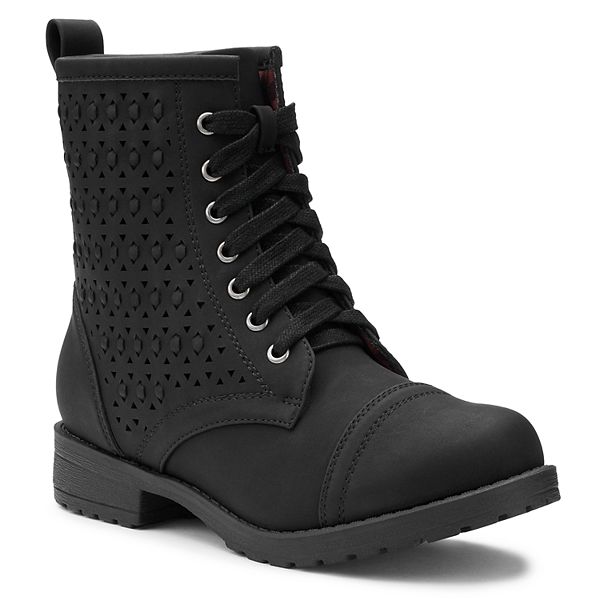 Kohls black outlet combat boots