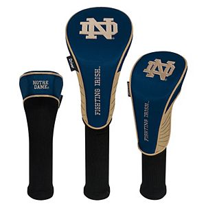 Team Effort Notre Dame Fighting Irish 3-Piece Club Head Cover Set