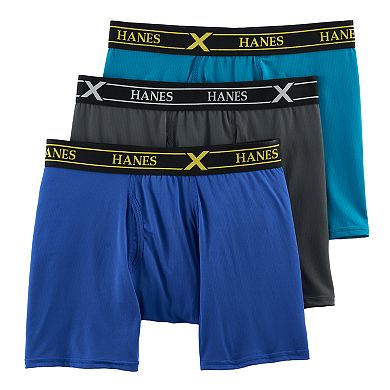 Men's Hanes 3-pack Ultimate X-Temp Air Boxer Briefs