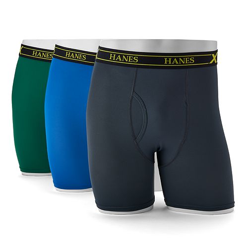 Men's Hanes 3pack Ultimate XTemp Stretch Performance Boxer Briefs