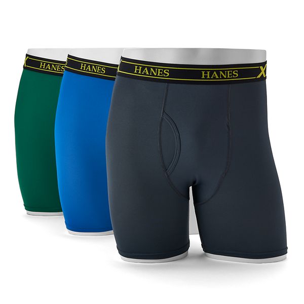 Men's Hanes 3pack Ultimate XTemp Stretch Performance Boxer Briefs