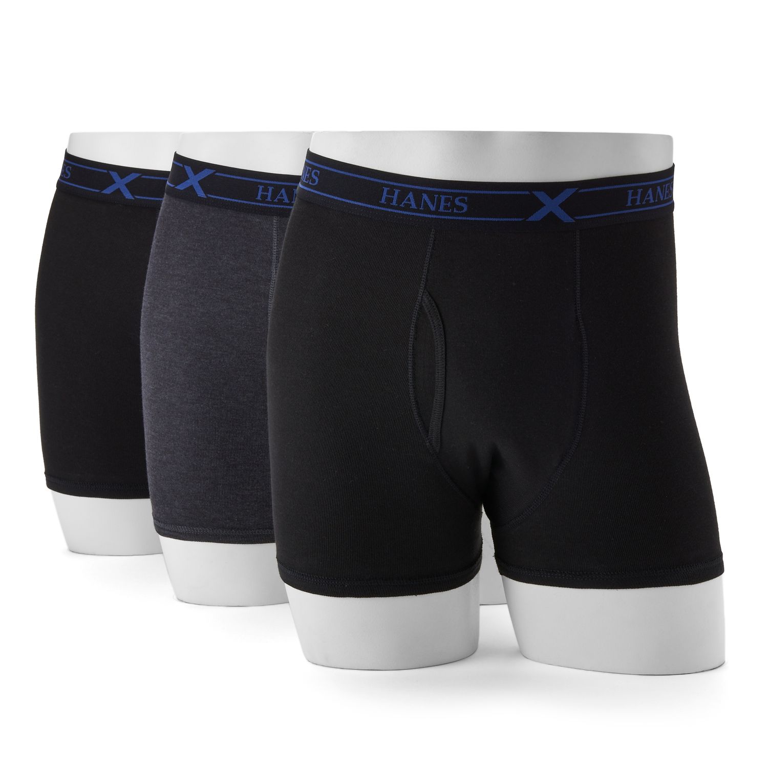 hanes x temp boxer briefs short leg