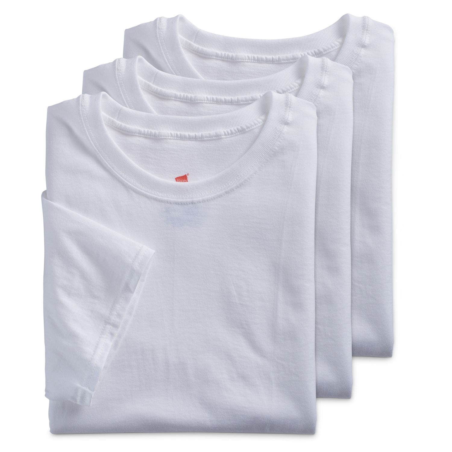 hanes white tees