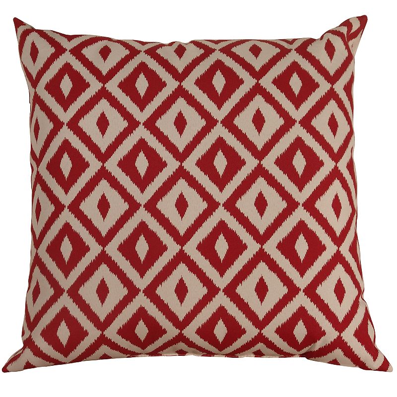 UPC 618240039904 product image for Terrasol Outdoor Floor Throw Pillow, Red | upcitemdb.com