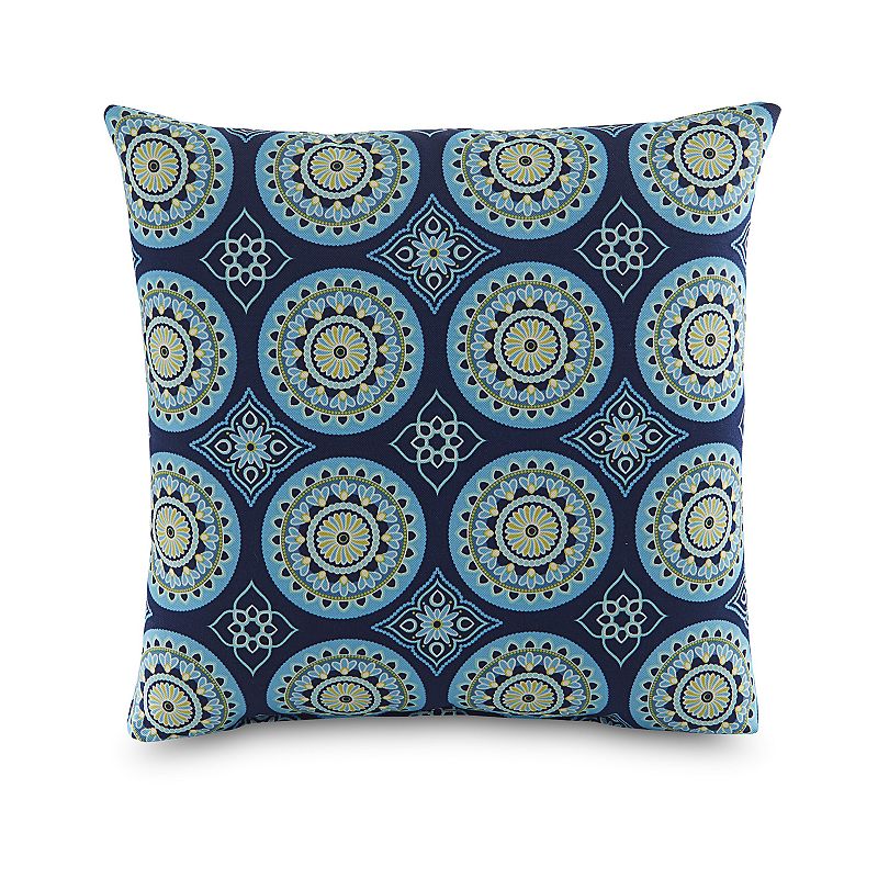 UPC 618240043789 product image for Terrasol Outdoor Floor Throw Pillow, Blue, 24X24 | upcitemdb.com