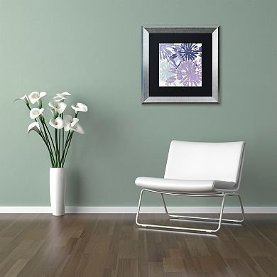 Trademark Fine Art Blue Curry II Framed Wall Art