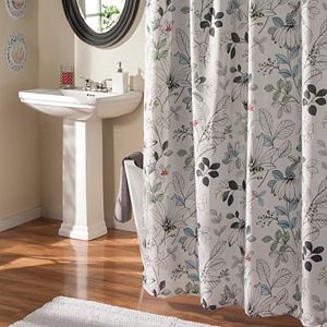 M. Style Sketchbook Floral Shower Curtain