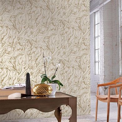 Roommates Faux Marble Peel & Stick Wallpaper Wall Decal
