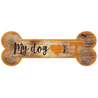 Tennessee Volunteers Dog Bone Wall Sign