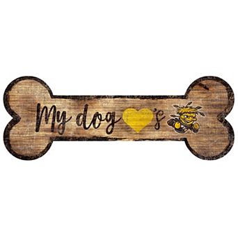 Wichita State Shockers Dog Bone Wall Sign