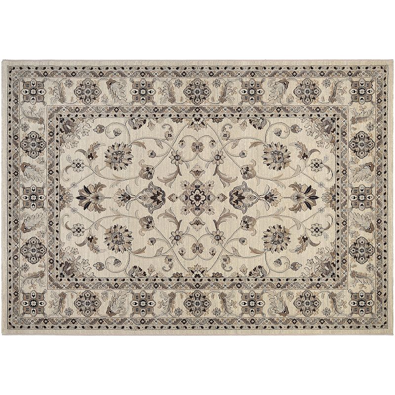 Couristan Everest Rosetta Framed Floral Rug, Multicolor, 8X11 Ft