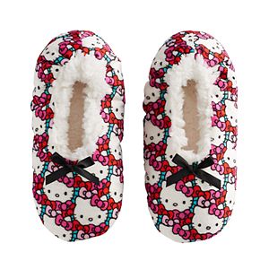 Girls 4-16 Hello Kitty® Fuzzy Babba Slippers