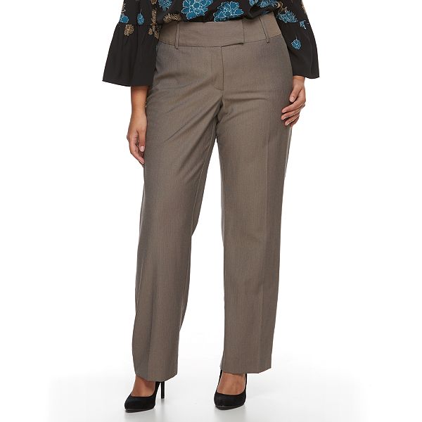 Kohls plus 2025 size dress pants